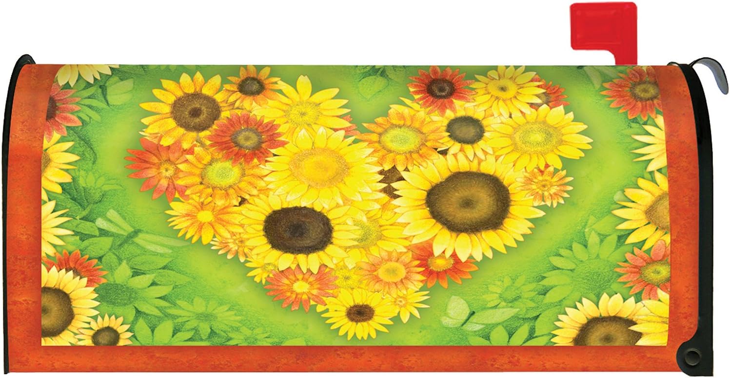 Toland Home Garden Sunflower Heart Fall Autumn Flower
