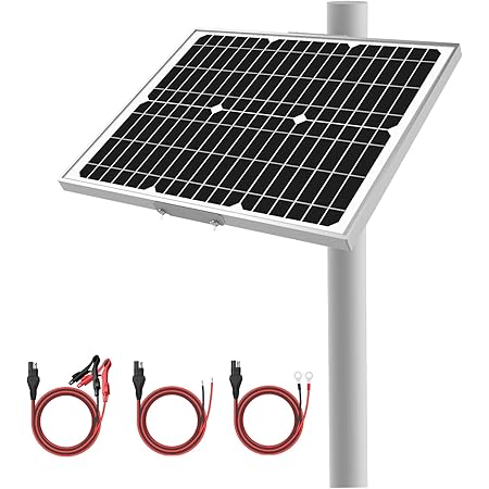 SUNER POWER Waterproof 12W 12V Solar Battery Charger & Maintainer PRO, Built-in UltraSmart MPPT Charge Controller, 12 Volt Solar Panel Trickle Charging Kits For Car Automotive Boat Marine RV Trailer - View #11
