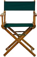 Vista 232 de Casual Home - Silla de director de 30 in, marco blanco, con lona color blanco, altura de barra