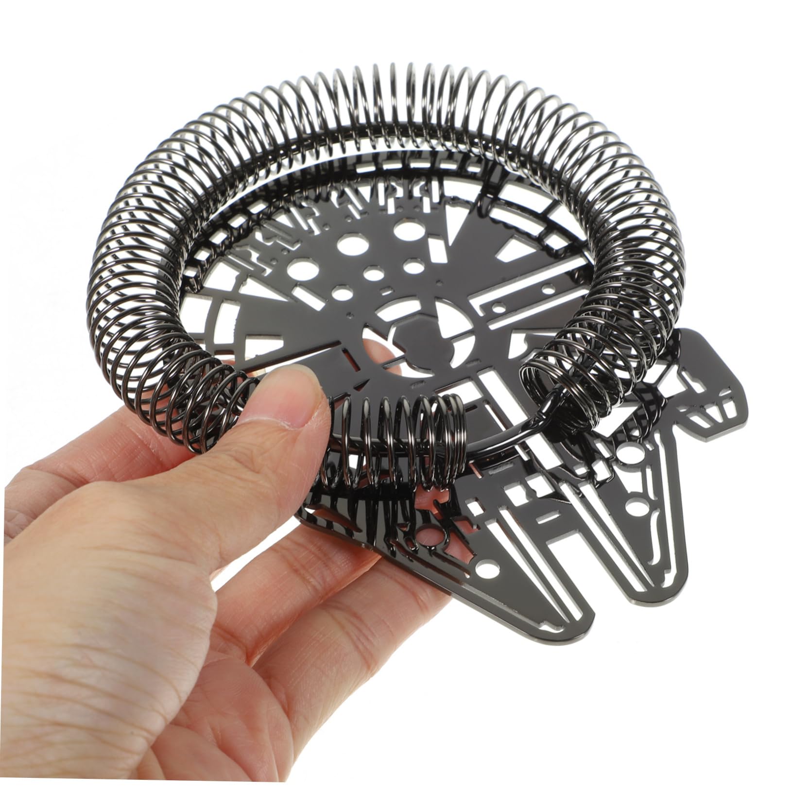 Cabilock Cocktail Strainer Tool Strainer for Drinks for Home Bar Shop and Hotel Use Effortlessly Filters Ice and Pulp
