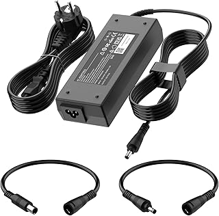 42V AC Netzteil Ladegeräte für Scooter, AC Hoverboard Ladekabel, E Scooter Ladekabel, für Elektrofahrräder, mit 2 Anschlüssen, für Hoverboard, Akku Lithium Batterie, Elektroroller (EU)