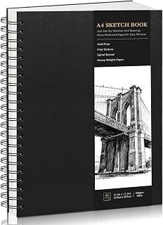 20 Bird Drawing Tips That Will Make You An Avian Art Pro In No Time! 415 A4 Sketchbook Hardcover Spiral Bound, 160gsm Thick Paper Drawing Pad, 40...