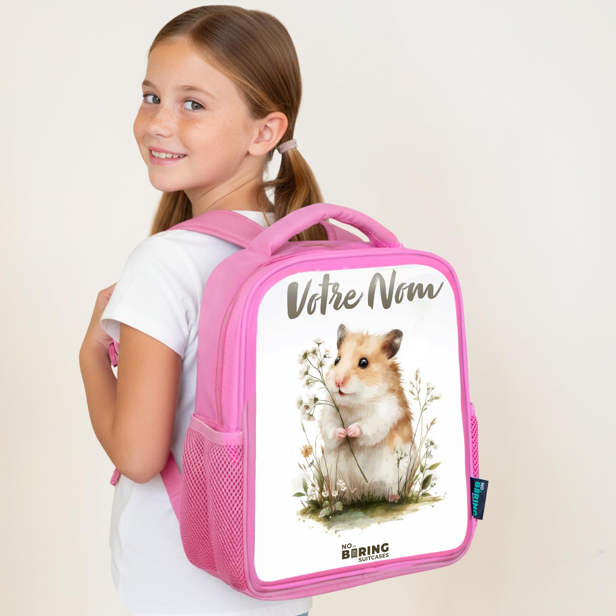 NoBoringSuitcases© Zaino Per Bambini Zaini Scolastici Blu Bambino | 8L - Backpack Da Viaggio School Bag Piccolo Zainetto In Età Prescolare Ragazzi Animali