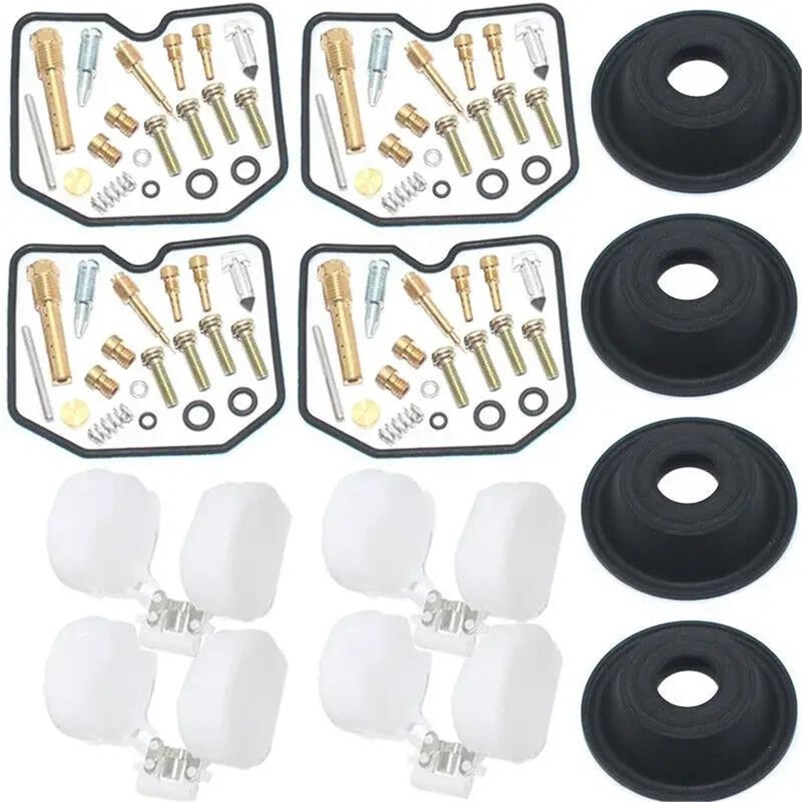 Kit guarnizioni Membrana Kit di Riparazione del Carburatore per Moto Kit di Riparazione Carburatore A Membrana Galleggiante per S&uzuki GSF600S GSF 600 650 GSF650 GSF600 S