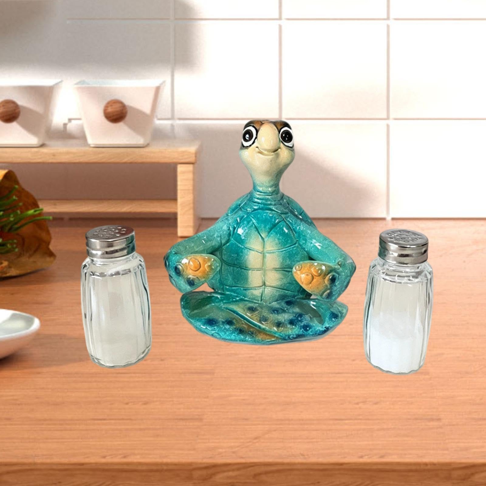 Y Recipiente Decorativo en Resina Sintética, Figura de Mesa con Temática Marina para Cocina, Restaurante, Sala de Estar, Regalo.
