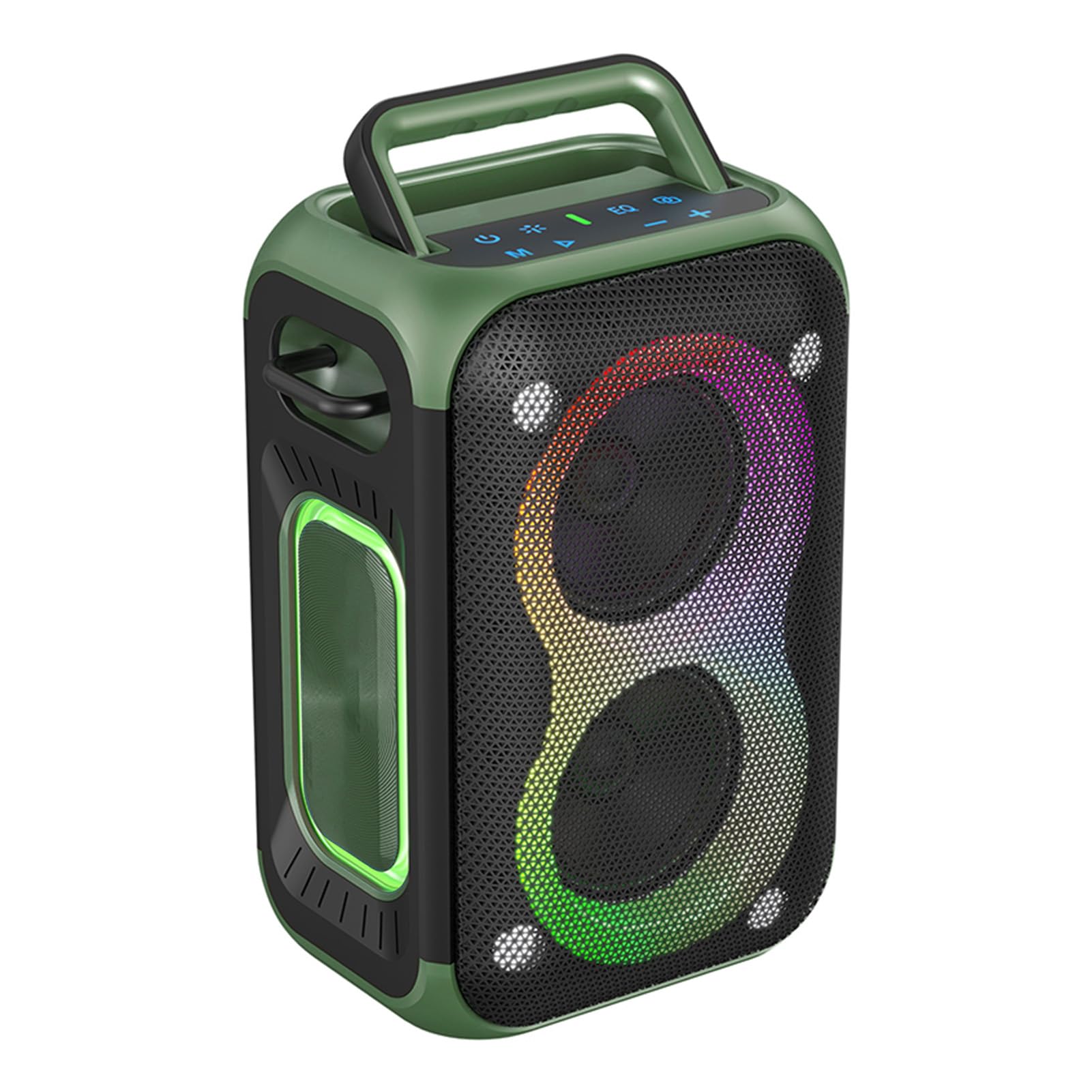 Custodia Portatile per Altoparlante Bluetooth Wireless per (GREEN)