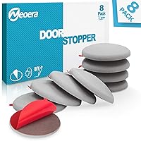 Vista 7 de Neoera - Tope para puerta de pared de goma suave redonda, protector de pared de silicona, 9.8 pies, autoadhesivo para puerta