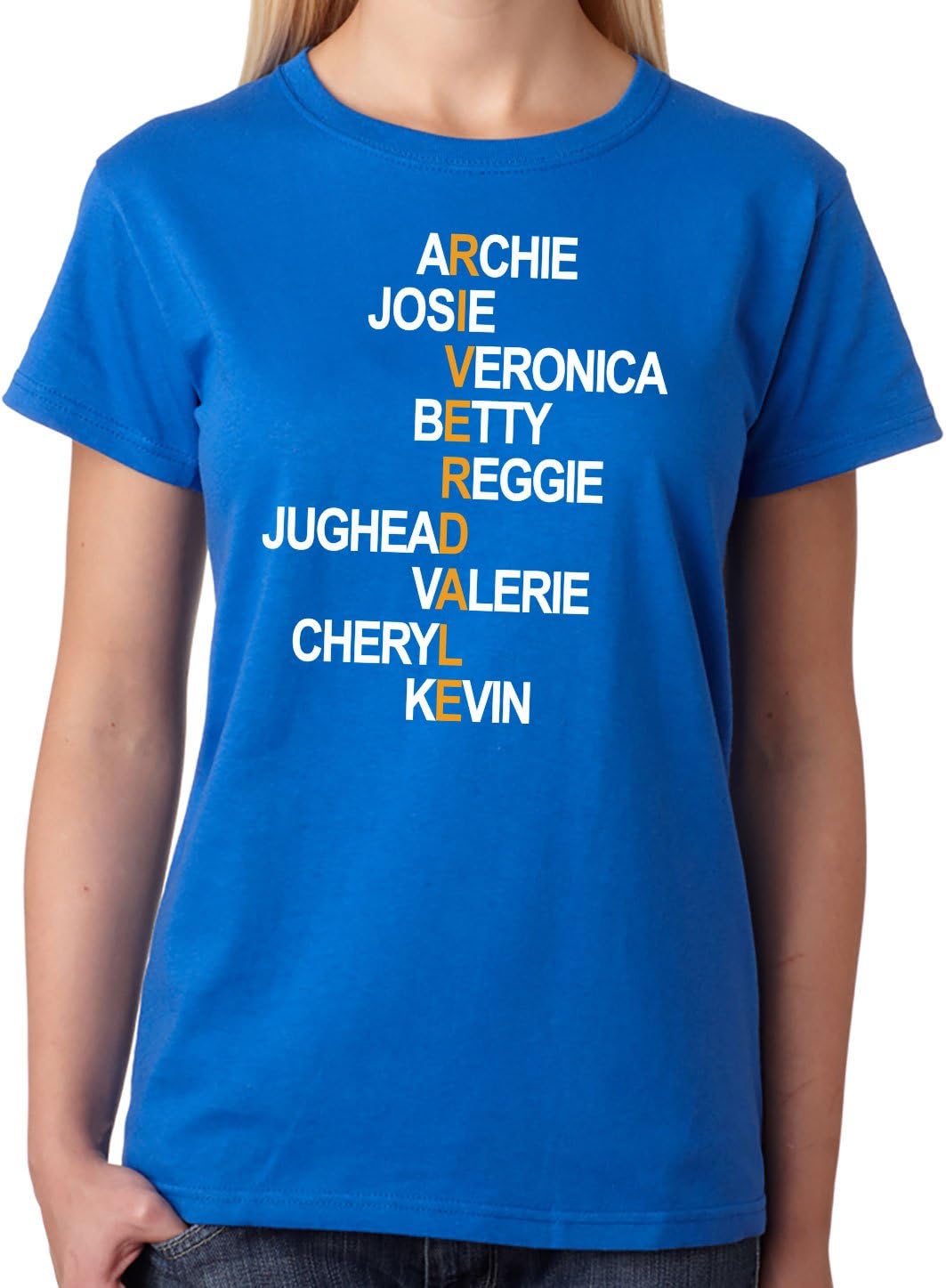 Riverdale T-Shirt All Characters Archie, Josie, Veronica, Betty, Reggie, Jughead, Valerie, Cheryl, Kevin