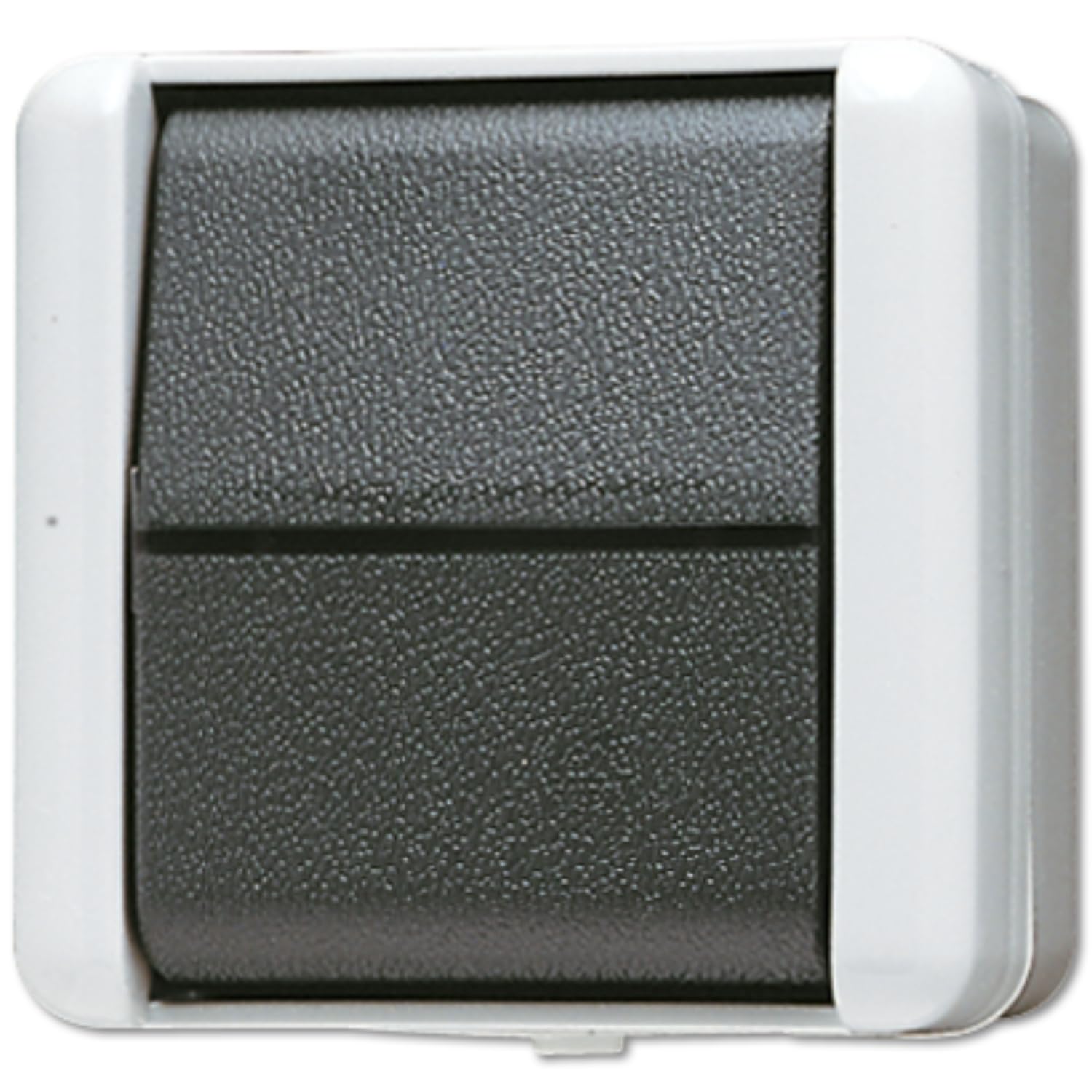 Interrupteur Jung 807W pour éclairage de garage et cave grise boîtier robuste WG800