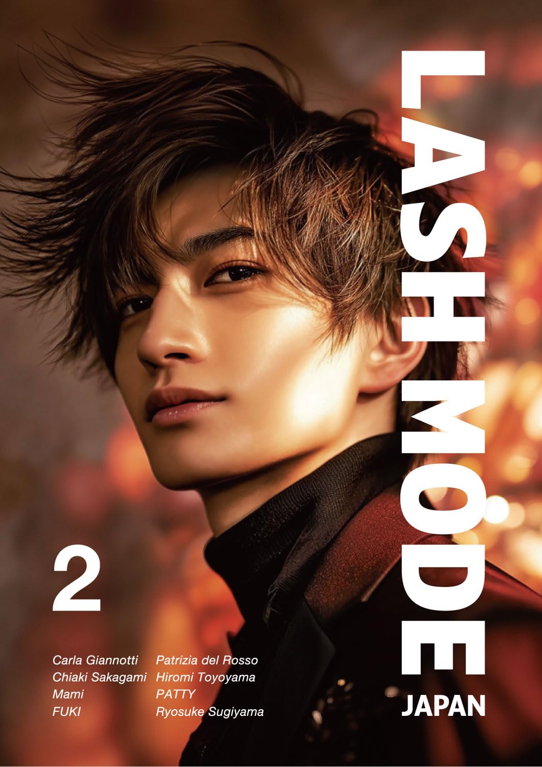 LASH MODE JAPAN 2 magazine cils collection rouge et marron édition japonaise
