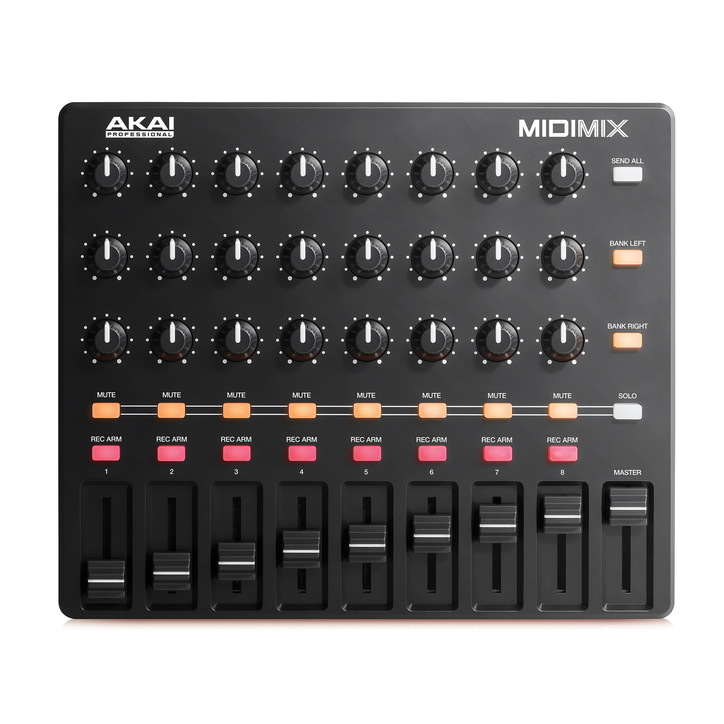 Akai Professional MidiMix - Mixer e Controller MIDI USB Leggero e Professionale + Ableton Live Lite