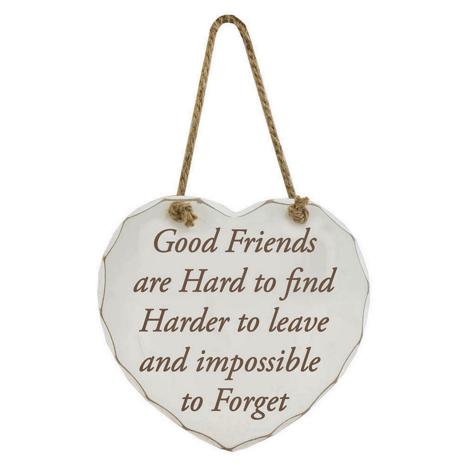 The Leonardo Collection Heart Plaque