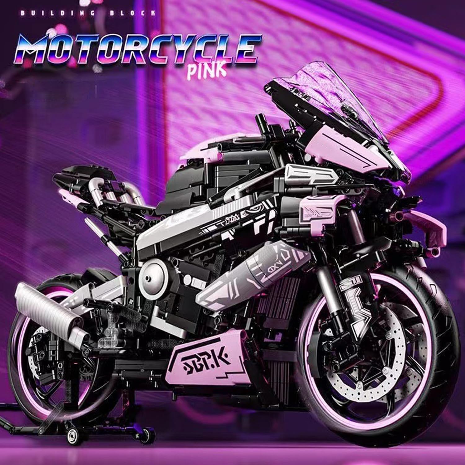 highdar Technik Motorrad Spielzeug Modellbausatz, 1920+Klemmbausteine Supermotorrad Bausteine für BMW Motorrad, Geländemotorrad Kreatives STEM Bausatz Geschenk für Erwachsene Sammler Kinder