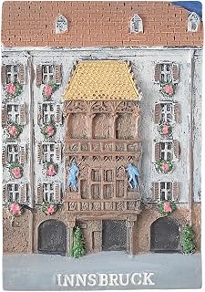 Innsbruck Austria Tourist Souvenir 3D Fridge Magnet Home Kitchen Refrigerator Decoration Magnet Keepsake Craft