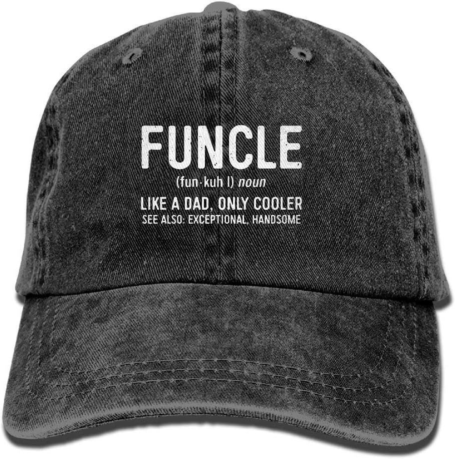False warm warm Funcle, The Fun Uncle Unisex Adult Adjustable Gym Dad Hats