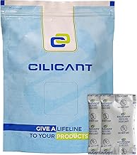 CILICAnT 5 Gram (80 Pcs) Silica Gel Orange Packets Desiccant Dehumidifiers, Indicating Silica Gel Packs for Moisture Absorption (5 Gram X 80 Pcs = 400 Gram)