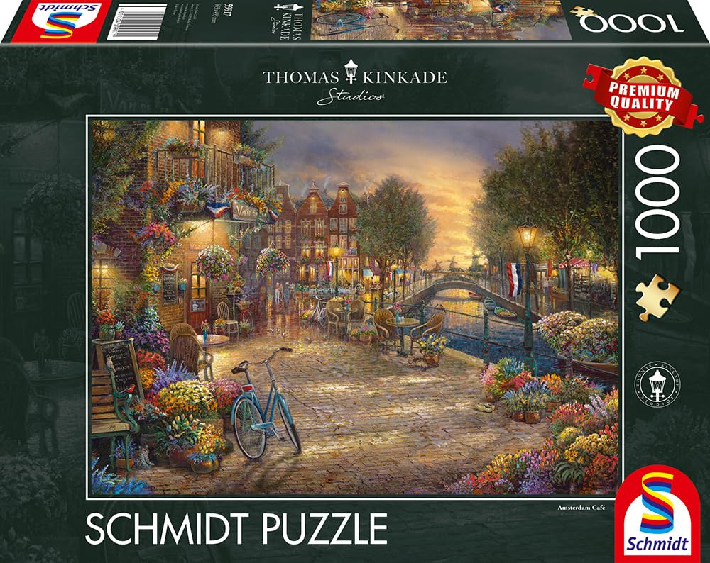 Amazon | Amsterdam Puzzle 1.000 Teile: Erwachsenenpuzzle Thomas