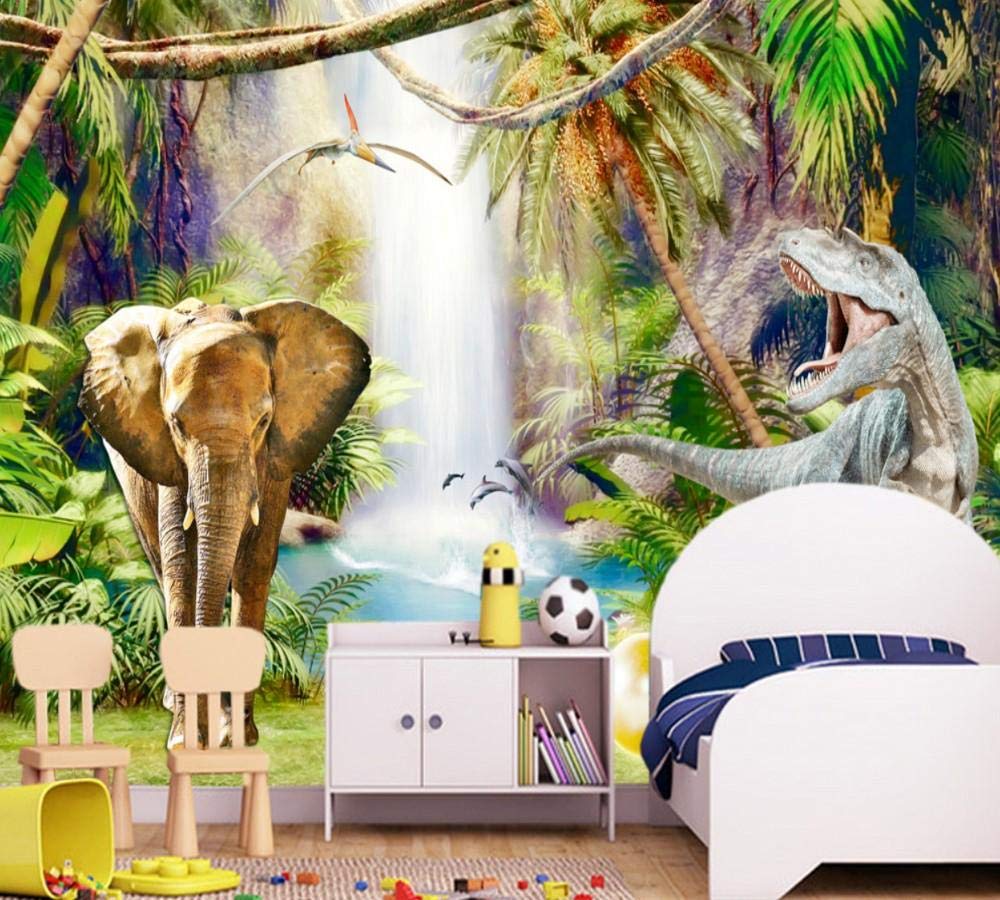 Sdefw Custom 3D Living Room Wallpaper Original Forest