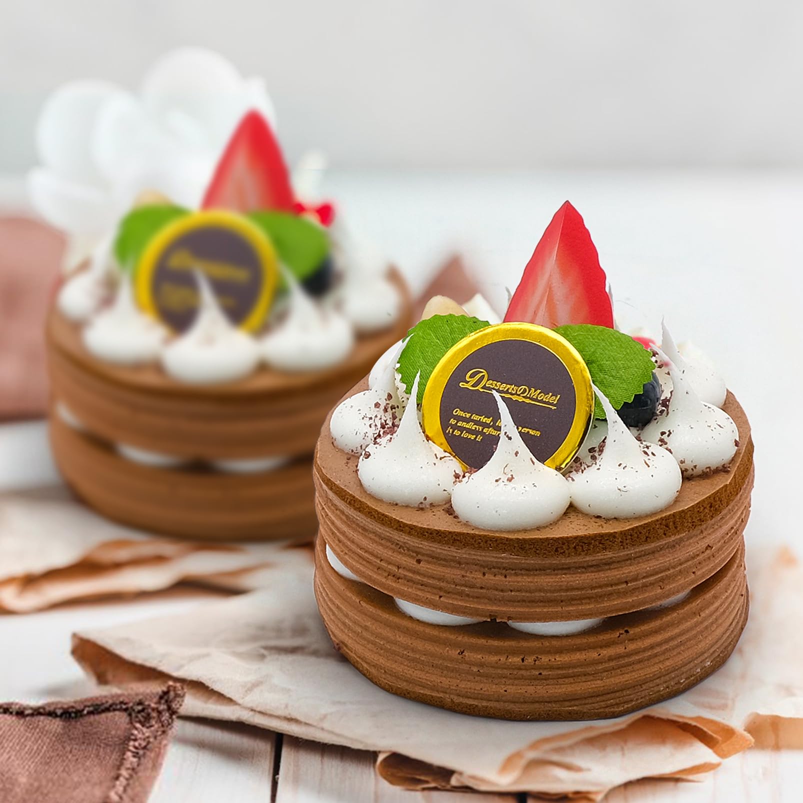 Simulazione Biscotti Torta finta Modello alimentare artificiale Fotografia per bambini Prop Ornamenti da forno Decorazione Festa di nozze Decorazioni per la casa  15