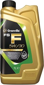 Granville FS-F 5W/30 Fully Synthetic Engine Oil   1L | Engine Lubrication Oil | Compatible with Ford WSS-M2C913-A/B/C/D   ACEA A5/B5   STJLR .03.5003 Specifications