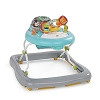 Vista 87 de Bright Starts Giggling Safari Walker with Easy Fold Frame for Storage, Ages 6 Months +