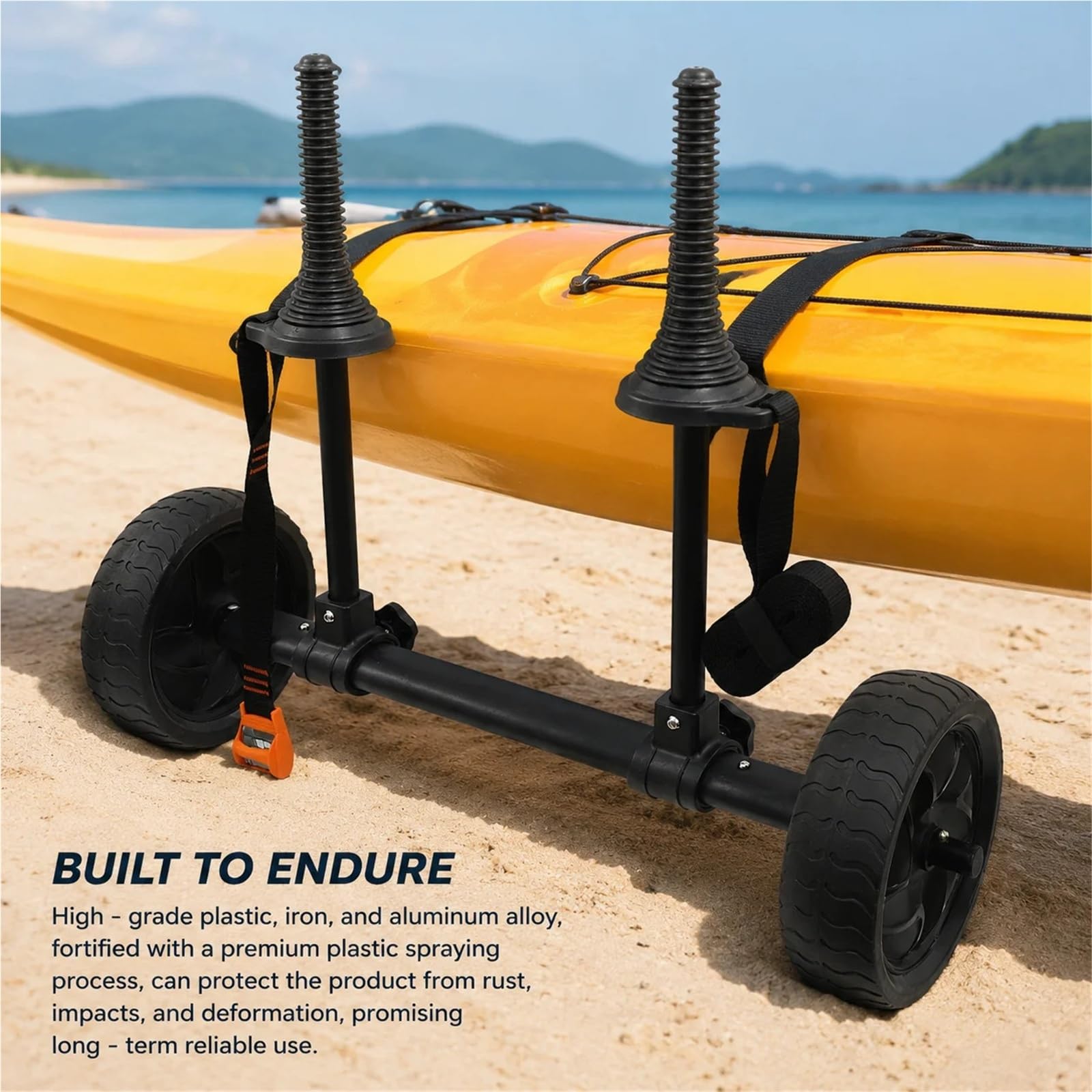 Carro Paddle Surf Carro de Kayak de Aluminio Desmontable