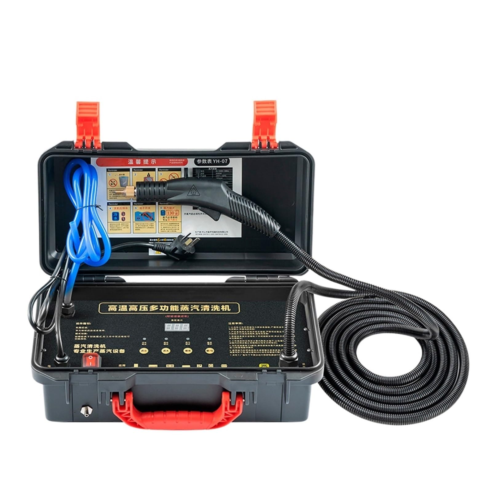 Limpiador a de alta presión 3500W, limpiador a comercial for aire acondicionado, capó cocina, coche, utilizado con limpieza alcalina,De múltiples fines(4 in 1)