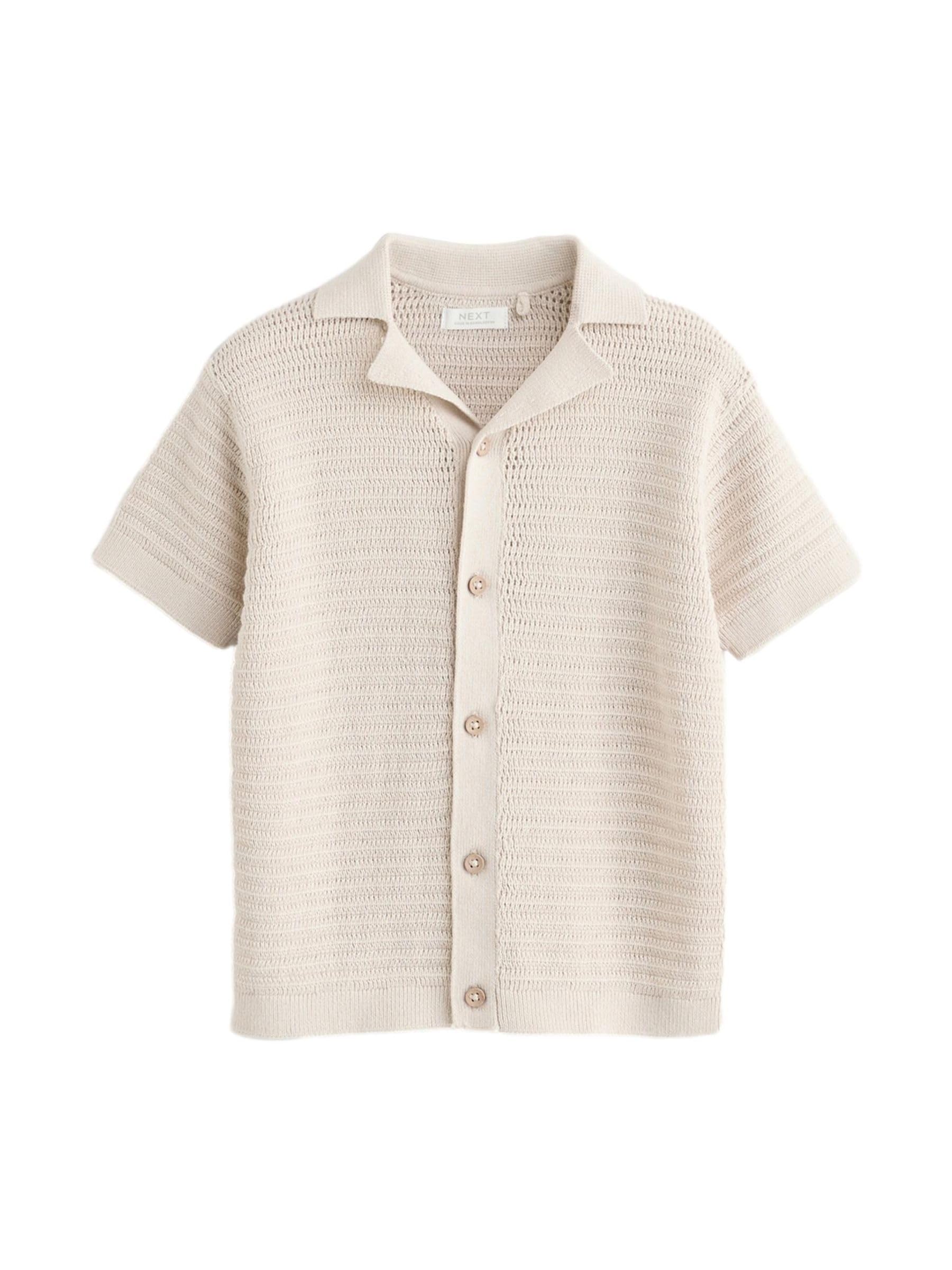 NEXT Jungen Standard Kurzarm-Poloshirt mit Reverskragen 100% Baumwolle 62-122
