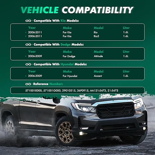 Miniatura 102 de SCITOO Bomba de dirección asistida compatible para 2005 para Saab 9-2X 2.0L, 2006 para Saab 9-2X 2.5L, 2004-2005 para Subaru Impreza 2.0L, 21-5396