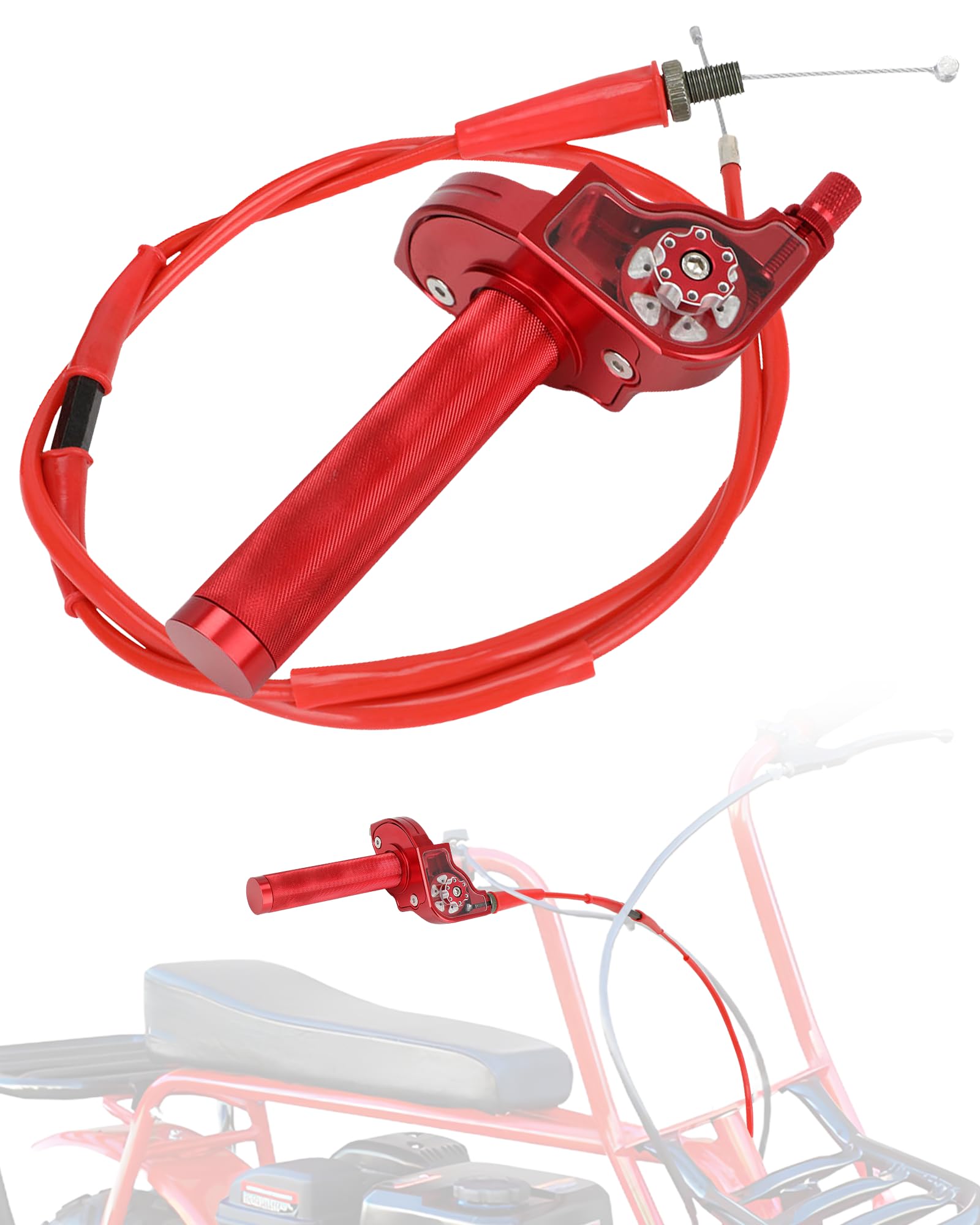  MINI 小川 Amazon.com: IUVWISN Mini Bike Throttle Kit 7/8