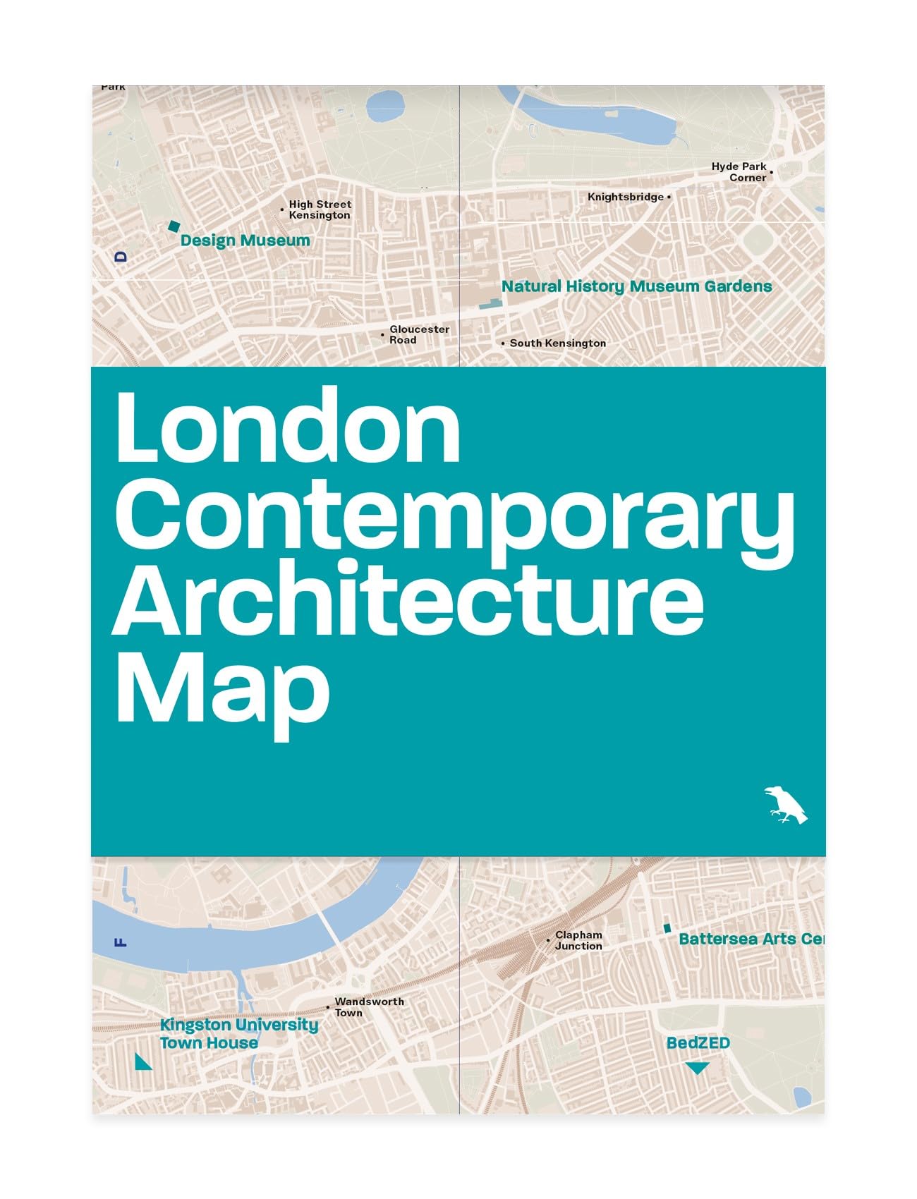 London Contemporary Architecture Map by Oliver Wainwright 9781912018055