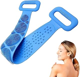 فرشاة حمام سيليكون متعددة الاستخدامات بتصميم مبتكر لفرك وتدليك جميع أجزاء الجسم بفعالية