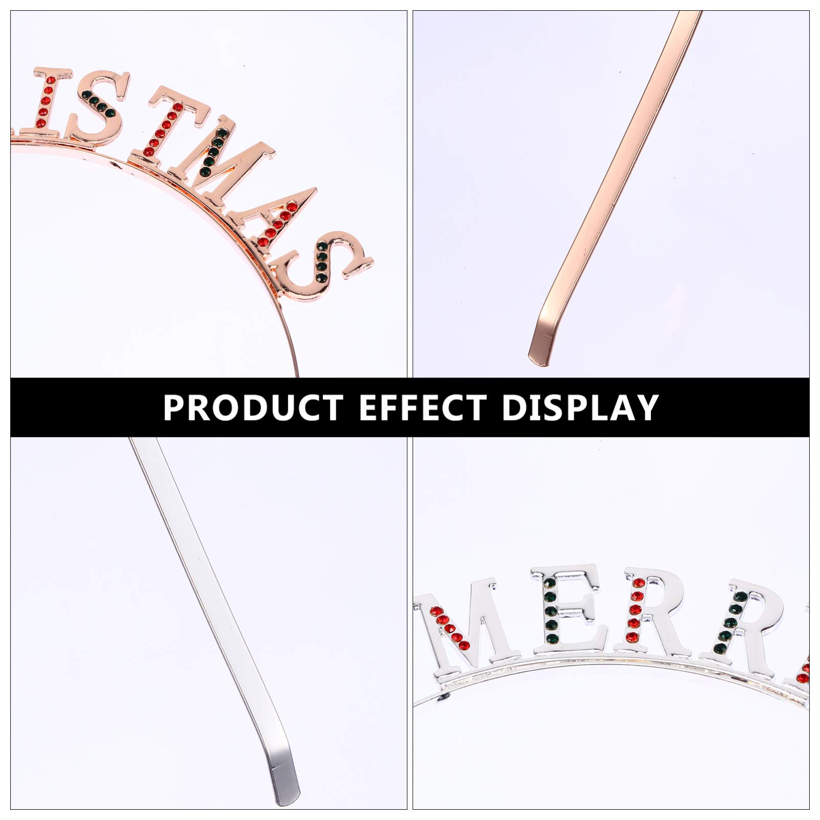 Cerchietto Con Strass Per Capodanno - Fascia Per Capelli Colorata Con Decorazioni Luccicanti, Accessorio Per Festa E Foto, Unisex