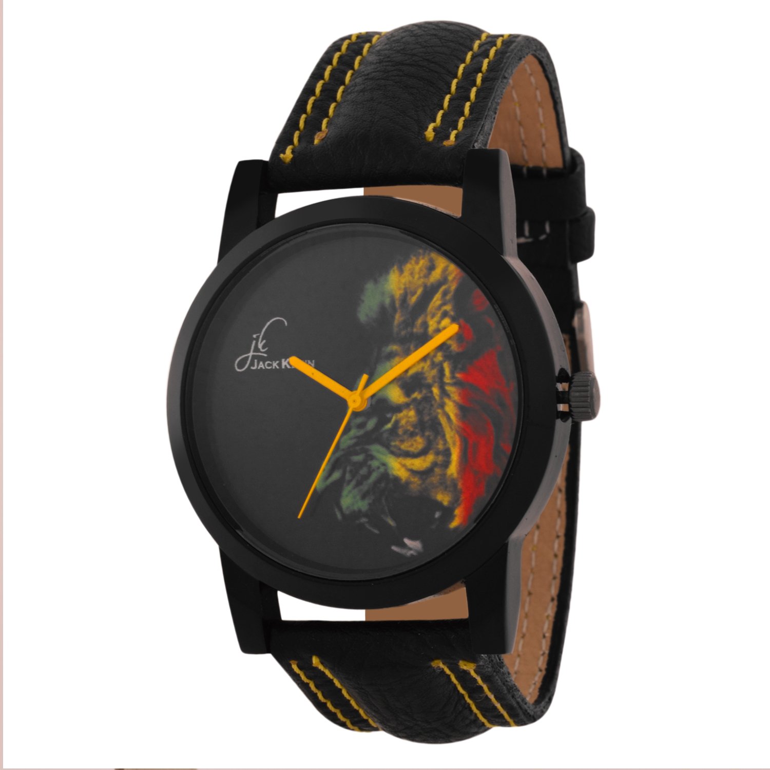Jack Klein Stylish Lion Edition Collection Quartz Analogue Wrist Watch (B075T41RV2) Amazon Price History, Amazon Price Tracker