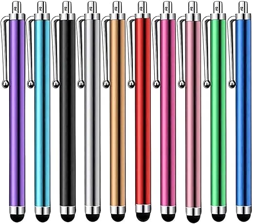 Stylus Pen [10 Pack]: Colorful Creativity at Your Fingertips!