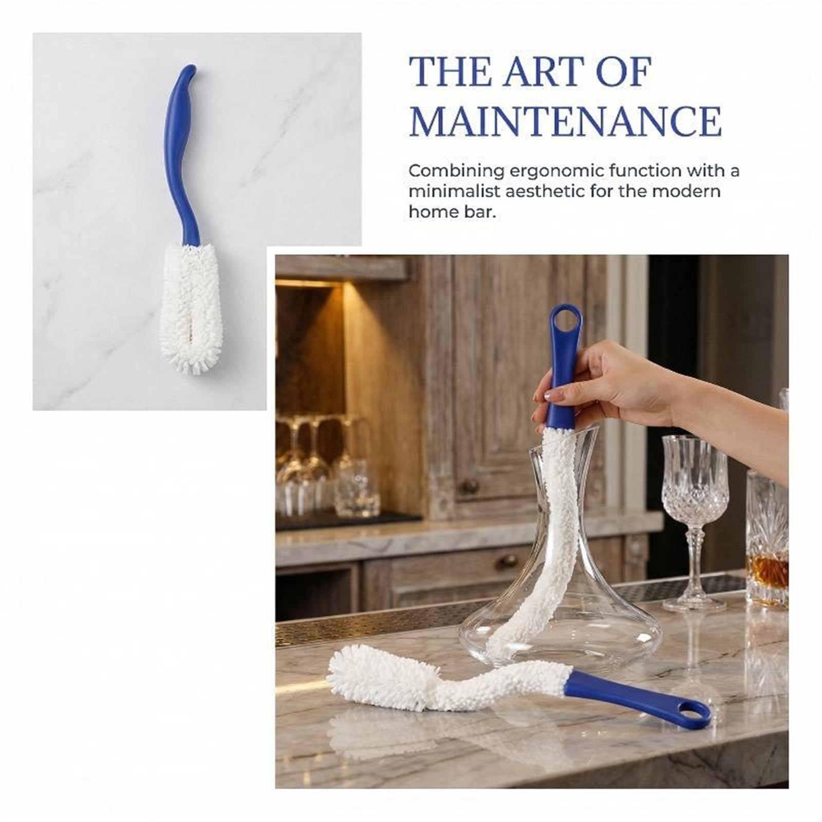 Scovolino per Bottiglie Bacchetta in schiuma antiscivolo con manico flessibile in spugna for bottiglie, accessorio for la pulizia della cucina tazza(3PCS Color 05)