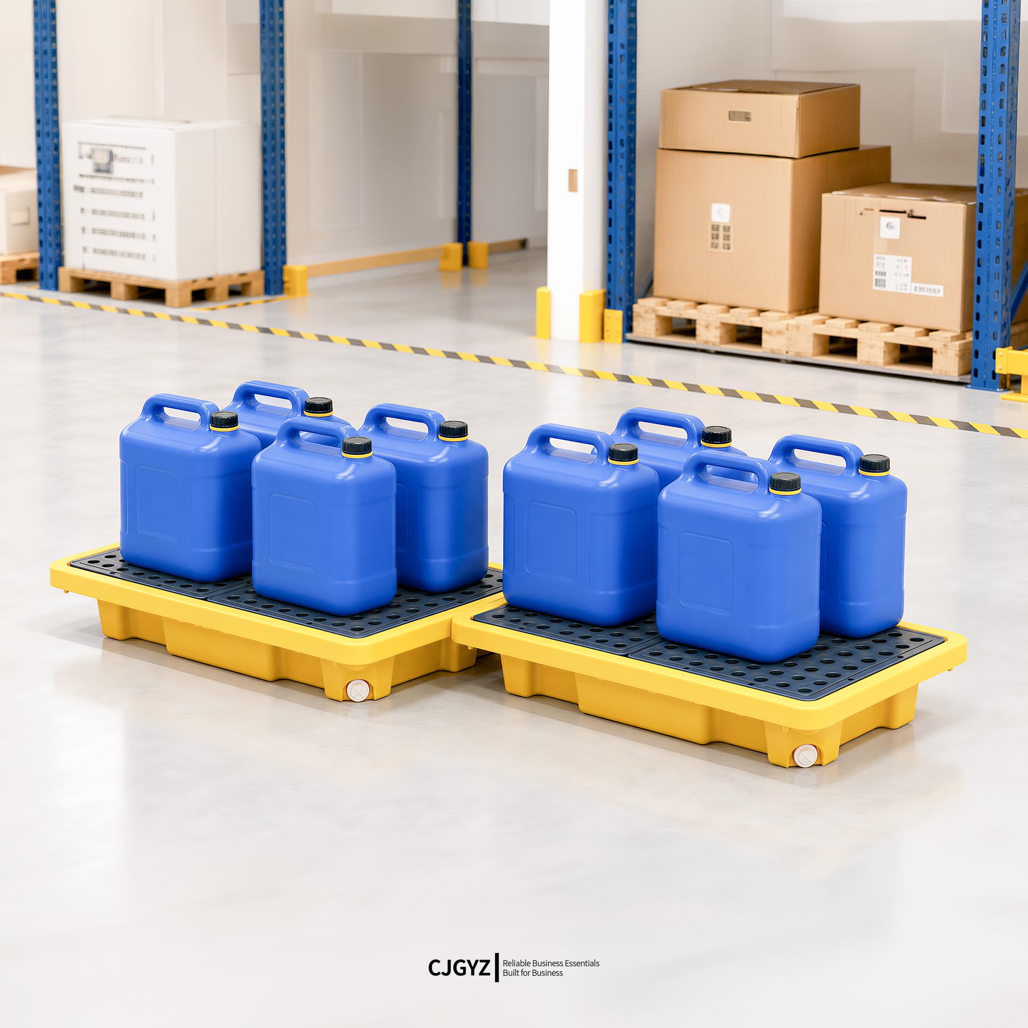 Spill Containment Pallets - Leakproof & Durable -7