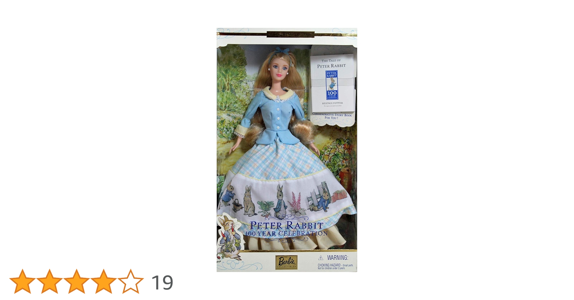 【未使用】バービー人形 Peter Rabbit Amazon.co.jp: Barbie Peter Rabbit 100 Year Celebration