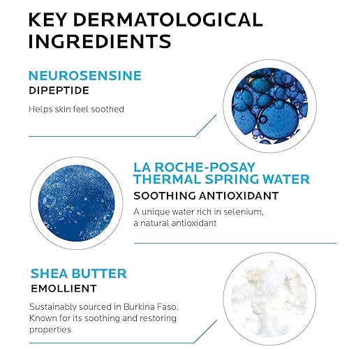 Miniatura 4 de La Roche-Posay Toleriane Humectador facial relajante ultra Intenso para piel sensible de 135 onzas líquidas