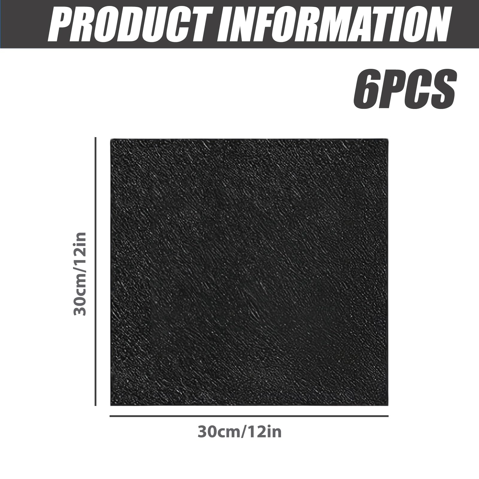 Protector de pared para diana, 6 unidades, color negro, 600 x 900 x 12 mm, fieltro para diana, borde de pared para dardos, para protección de pared durante los deportes de dardos, azulejos de