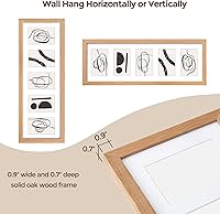 Vista 549 de Fun Memories Portarretratos de metal de 16 x 20 pulgadas con paspartú de 11 x 14 pulgadas, acabado de aluminio cepillado, parte delantera de vidrio