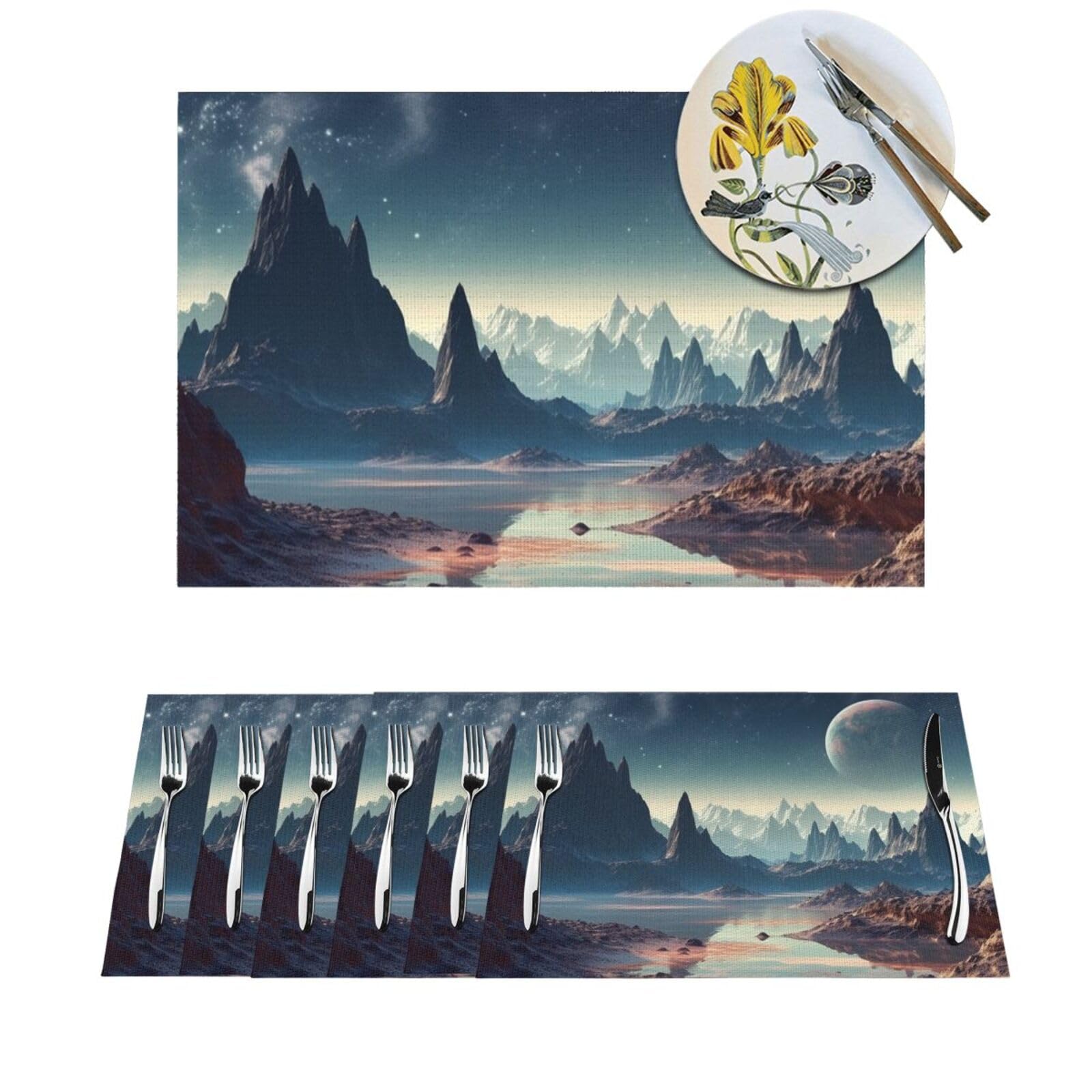 Sets de table pour décoration extérieure ou intérieure lors de vos repas et fêtes