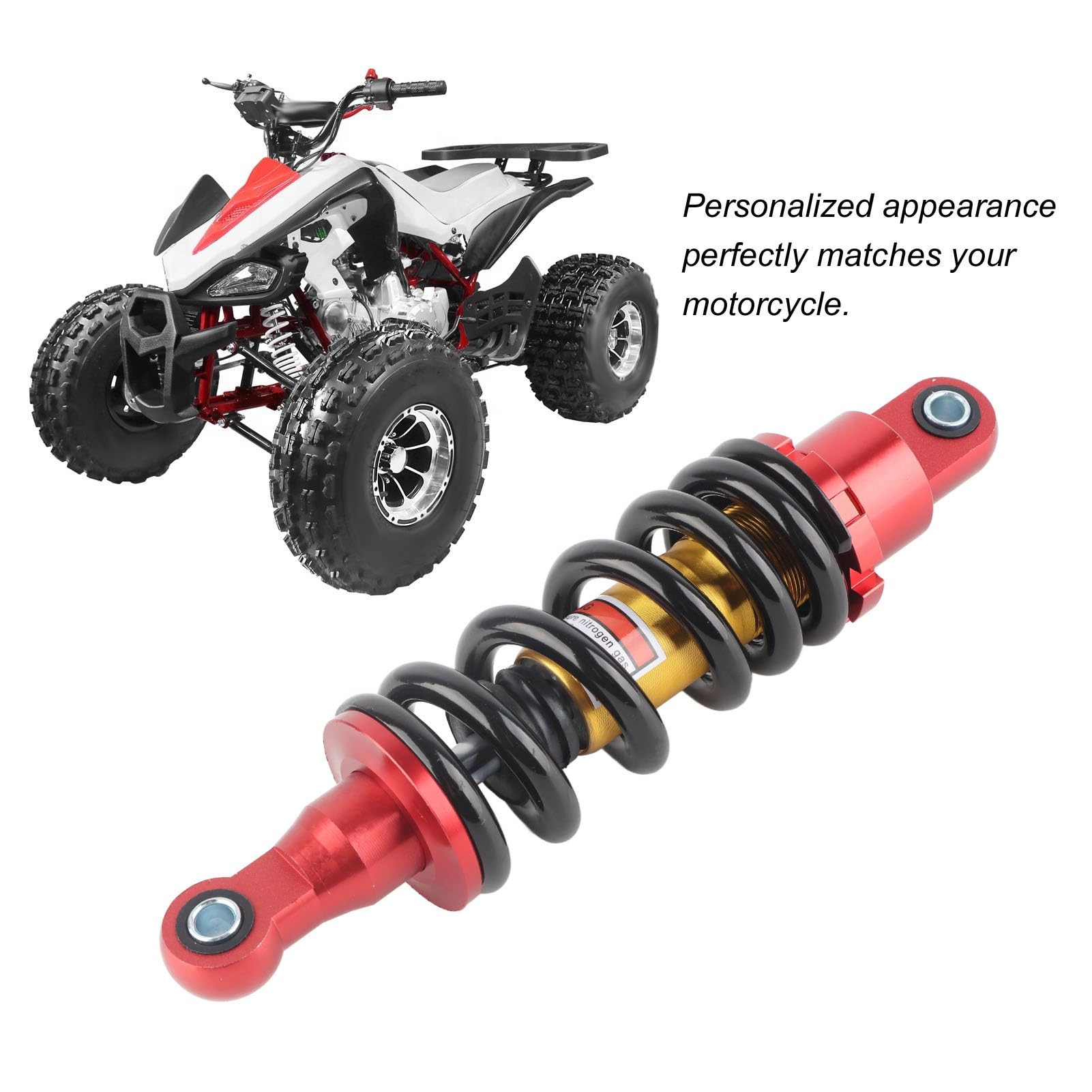 Tylny Amortyzator Sprężynowy 270 mm 11 mm Uniwersalny do Motocykli Quady