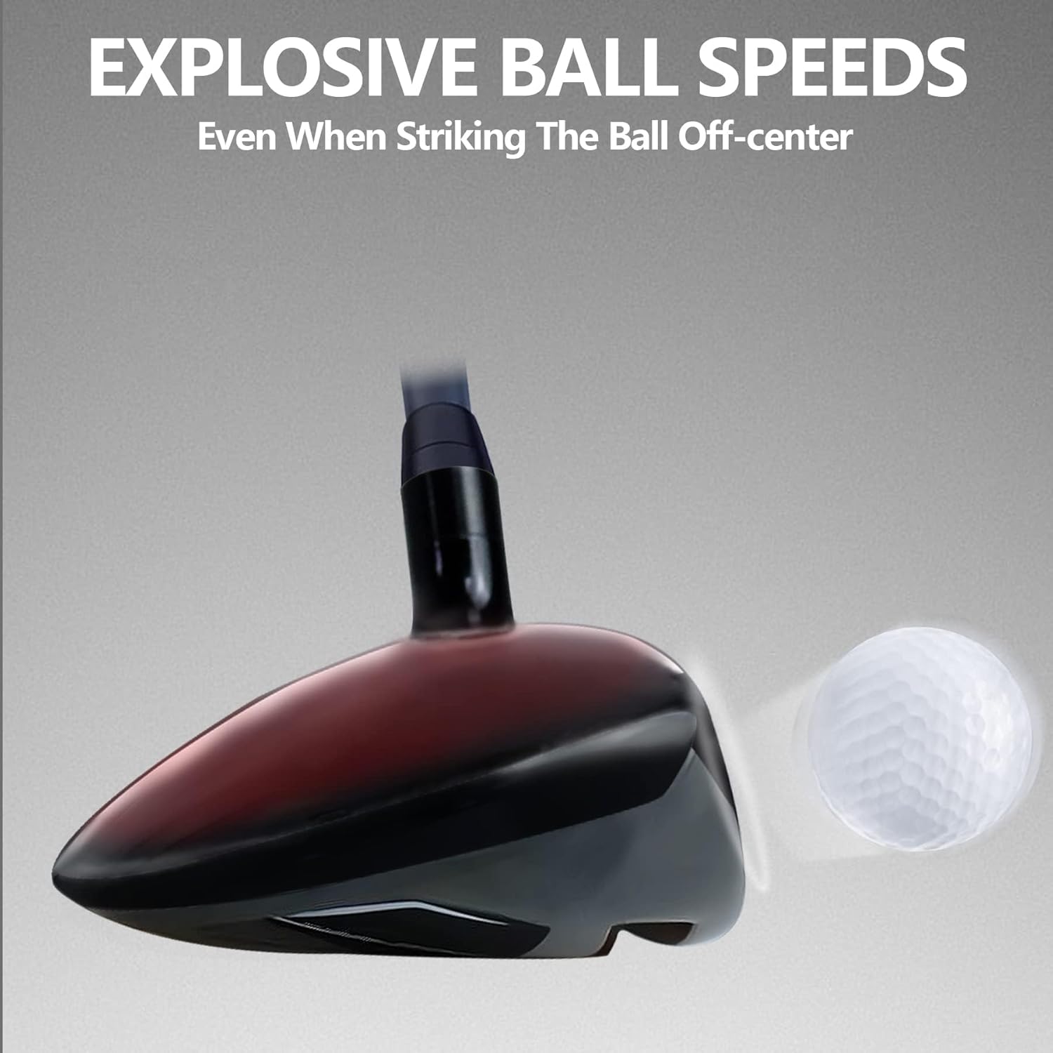 Golf Hybrid, Utility Golf Clubs with 40 Inch Black Graphite Shaft, Hybrid Golf Clubs for Men and Woman, Regular and Stiff Flex