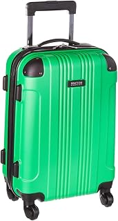 Kenneth Cole REACTION Out of Bounds Lightweight Hardshell 4-Wheel Spinner Luggage, Kelly Green, 20-Inch Carry On