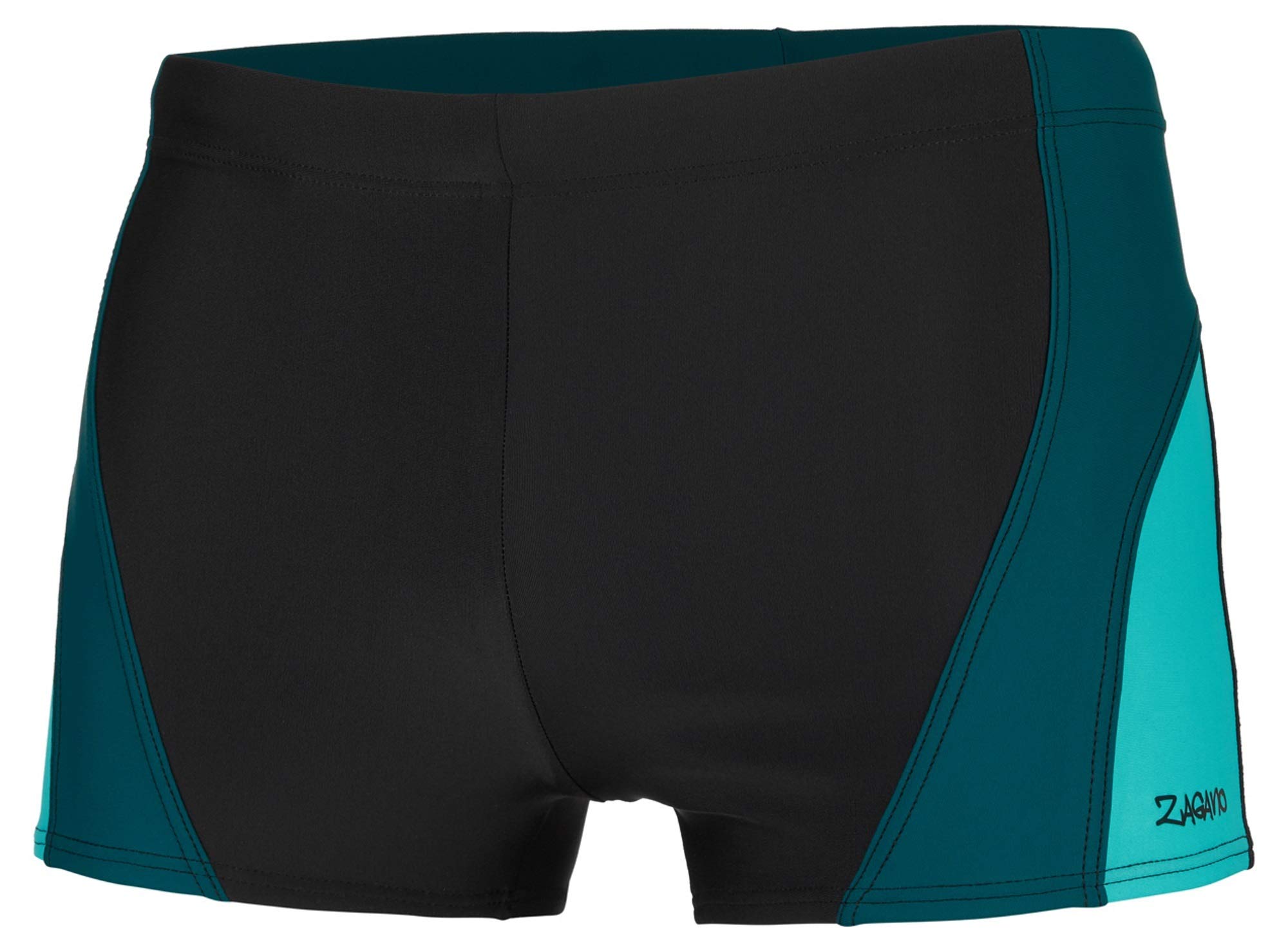 Zagano Adam Lipski, Men’s Swimming Trunks, Extremely Durable, Tight-Fitting Swimming Shorts with High Lycra Content, Comfortable, Classic to Modern Designs, S–3XL
