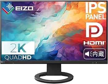 Amazon.co.jp: 【整備済み品】 EIZO FlexScan EV2760/フレームレス/IPS