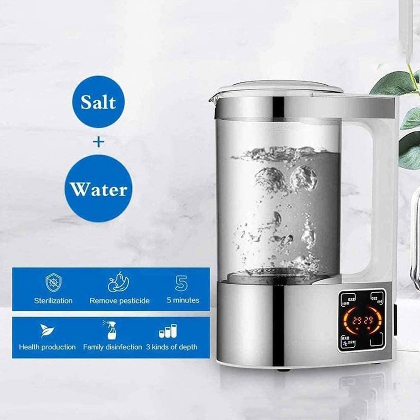 Tragbarer Hypochlorsäure-Generator - Hausreinigungsmittel - for Küchen Bäder Glas Teppiche und mehr