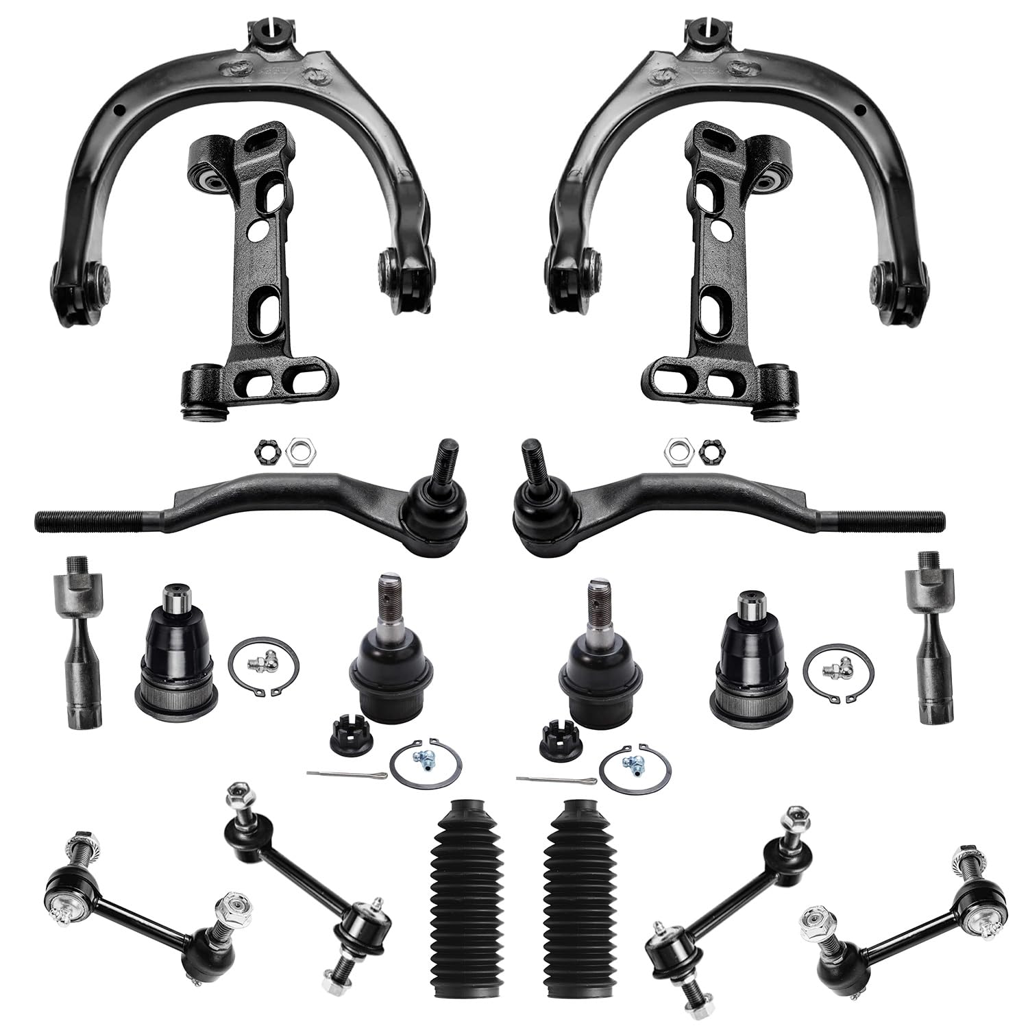 Detroit Axle - Front Rear Suspension Kit for Chevrolet Trailblazer EXT SSR