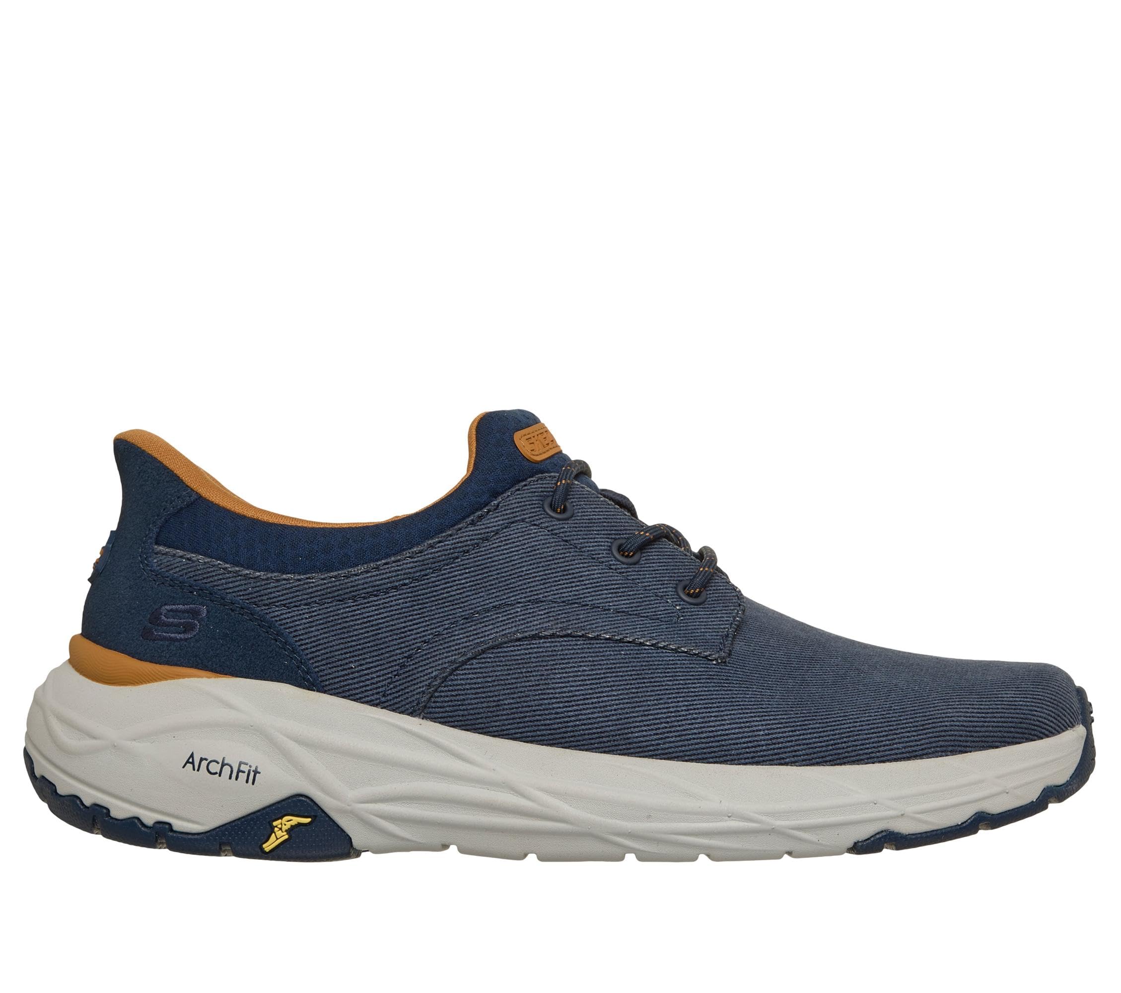 Skechers Hombre Arch Fit Maverick Wolfe Slip-In Entrenador